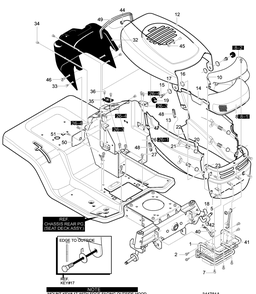 Part Location Diagram of 712441 Briggs and Stratton Piston assembly